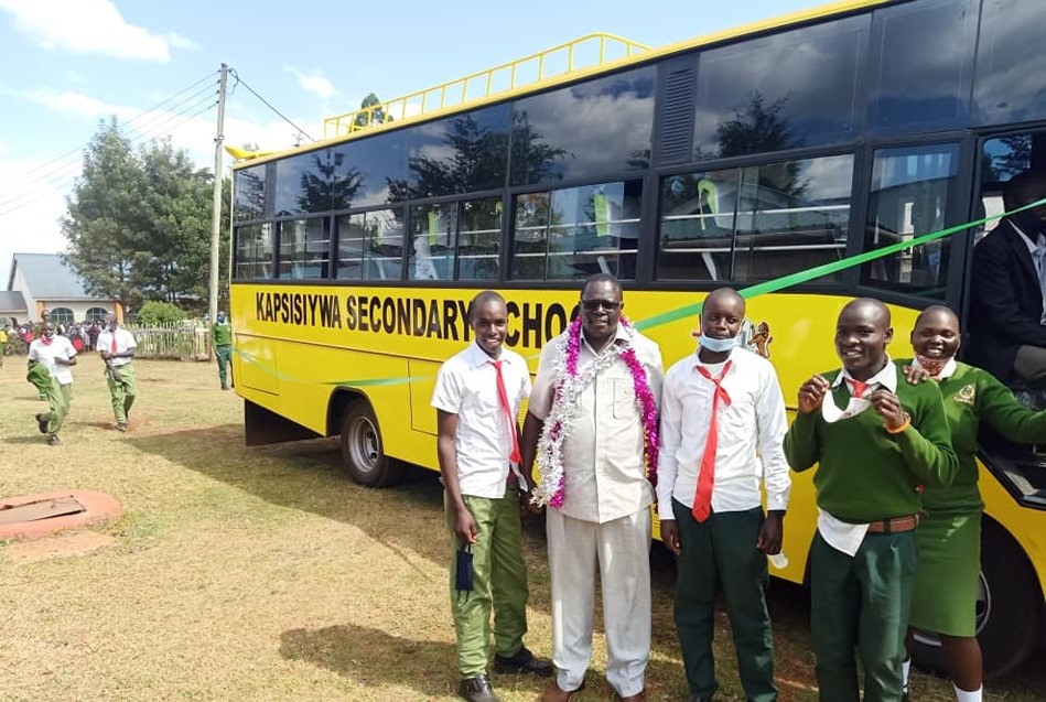 Kapsisiywa Secondary School  Bus